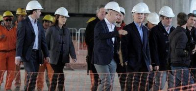 En Lomas de Zamora, Macri carg� contra sindicalistas