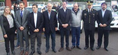Ritondo entreg� 35 patrulleros al Municipio de Lan�s