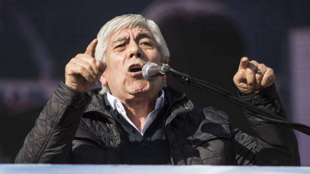 Hugo Moyano: 