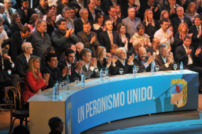 Con la presencia de Urtubey, el PJ proclam� a Gioja como nuevo presidente del partido