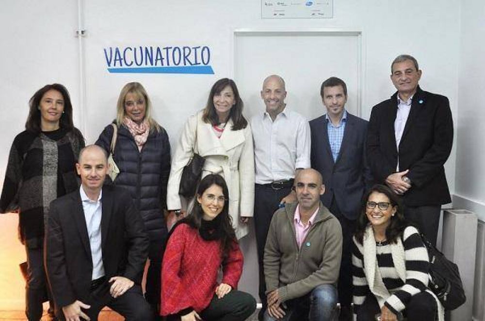 Se reinaugur el Vacunatorio del Hospital Juan Carlos Sanguinetti