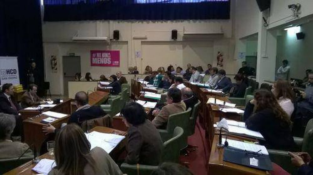 El peronismo agit el debate en el Concejo Deliberante pidiendo que San Isidro apoye la ley antidespidos
