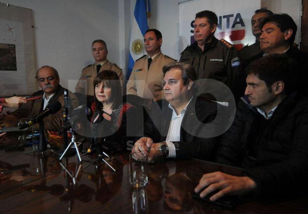 Bullrich anunci� 25 millones que llegaron hace tres semanas