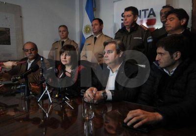 Bullrich anunci� 25 millones que llegaron hace tres semanas