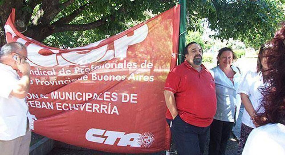 Profesionales de la salud de Echeverr�a adhieren al paro provincial