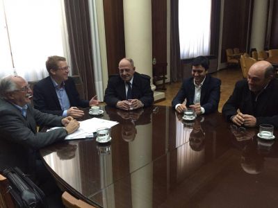 Solicitaron refinanciamiento de deuda al Presidente del Banco Provincia