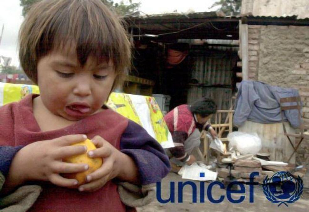 Segn un relevamiento de UNICEF, 3 de cada 10 nios argentinos son pobres