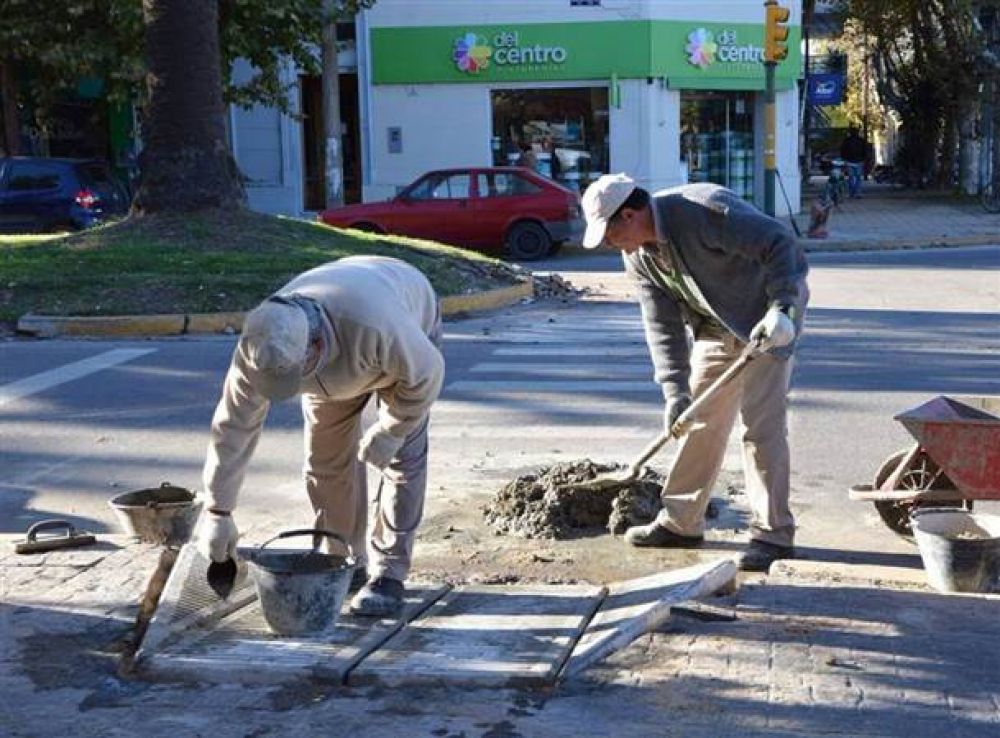 Se est�n colocando rampas