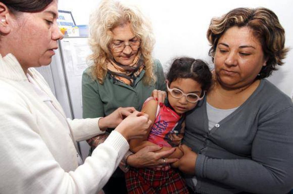 Por las antigripales est� saturado el Vacunatorio