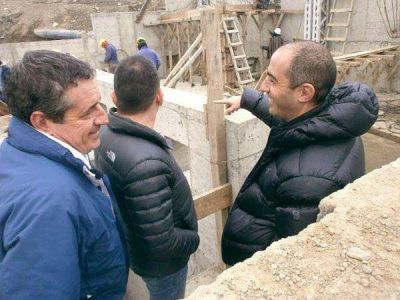 Worman recorri� las obras de la planta potabilizadora del R�o Pipo