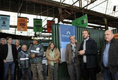 Se inaugur� la estaci�n oeste de la Red de Puntos Limpios
