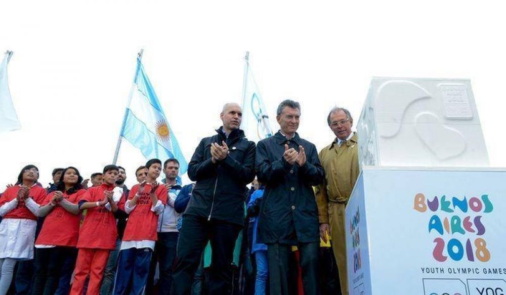 Macri present� las obras para los JJOO Juveniles