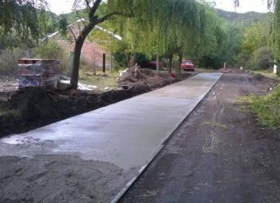 Potrero de los Funes recupera las calles que destruy� el temporal