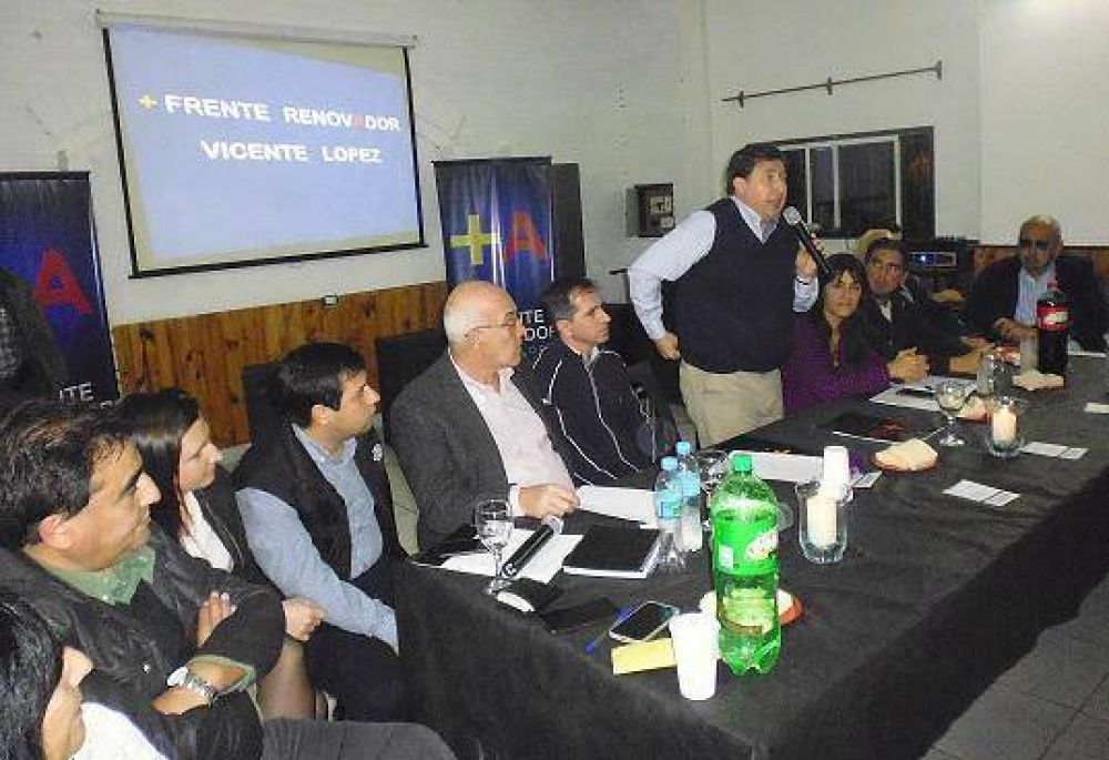 Con crticas a los Macri se reuni el Frente Renovador de Vicente Lpez