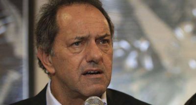 Scioli dese� una pronta 