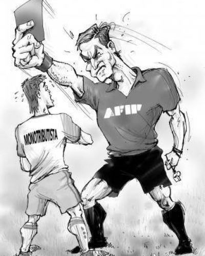 La AFIP les saca la roja a monotributistas