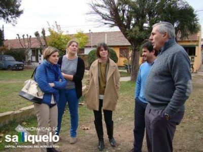 El gobierno de Salliquel� firm� un convenio por 16 millones de pesos con el ministerio del Interior