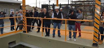 Grindetti present� el Plan de Cloacas 2016-2019 en Escalada