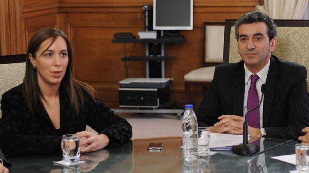 Mar�a Eugenia Vidal cen� con Florencio Randazzo