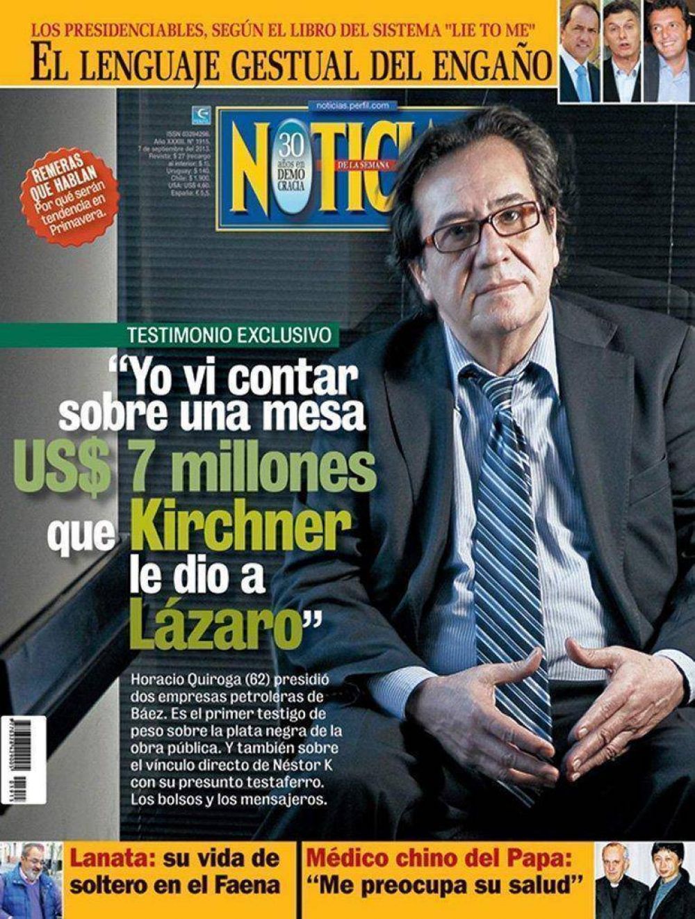 Hallaron muerto en su departamento a Horacio Quiroga, ex director de empresas de L�zaro B�ez