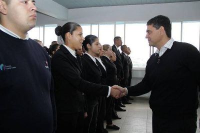 Nueva camada de cadetes de la polic�a local de Vicente L�pez