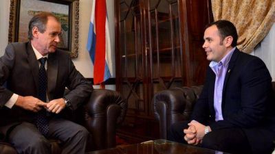 Bordet escuch� los proyectos de Bello