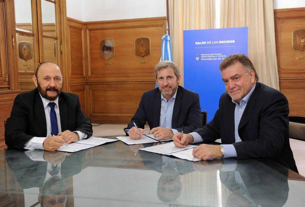 Insfran acord� con la Naci�n desarrollar planes de viviendas y urbanizar barrios