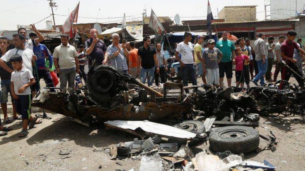 Nueva masacre del ISIS: un atentado con coche bomba en Bagdad dej� decenas de muertos