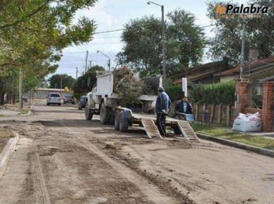 Contin�a el Operativo de Limpieza en los barrios de Patagones