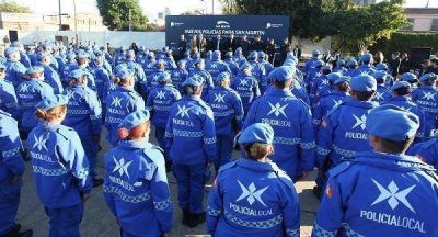 Egres� la segunda promoci�n de la Polic�a Local de General San Mart�n