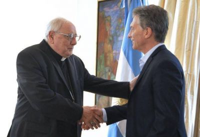 Mauricio Macri se reuni� con la Iglesia por 