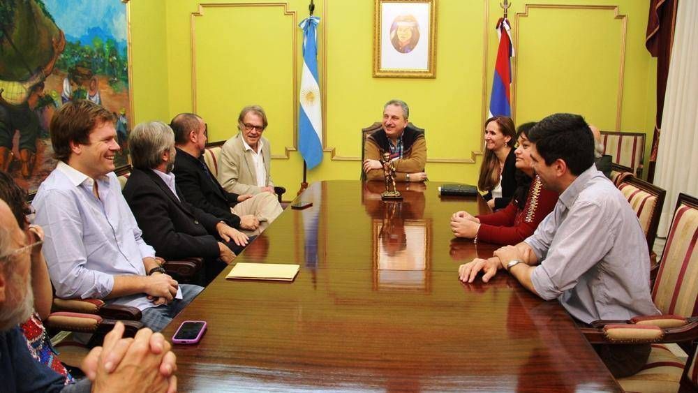 Medio ambiente: Passalacqua recibi� al director de World Land Trust