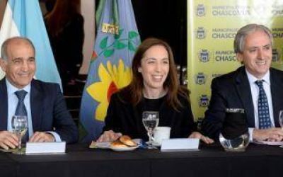 Vidal reuni� a su Gabinete en Chascom�s