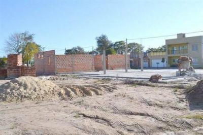 Se trabaja en la construcci�n de un edificio que se destinar� al Juzgado Federal en Pehuaj�