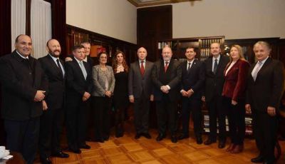 Luc�a se reuni� con Lorenzetti