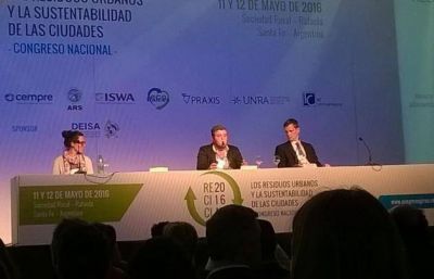 San Luis expuso sus pol�ticas de gesti�n de residuos en el Congreso RECICLAR