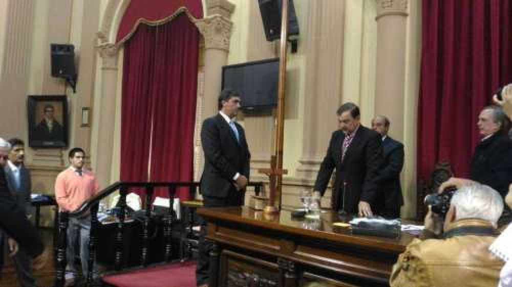 Finalmente Gustavo Ferraris jur� como auditor general de la provincia