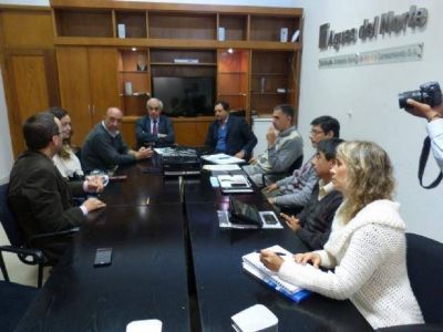 Primera reuni�n entre Aguas del Norte y la Municipalidad de Salta