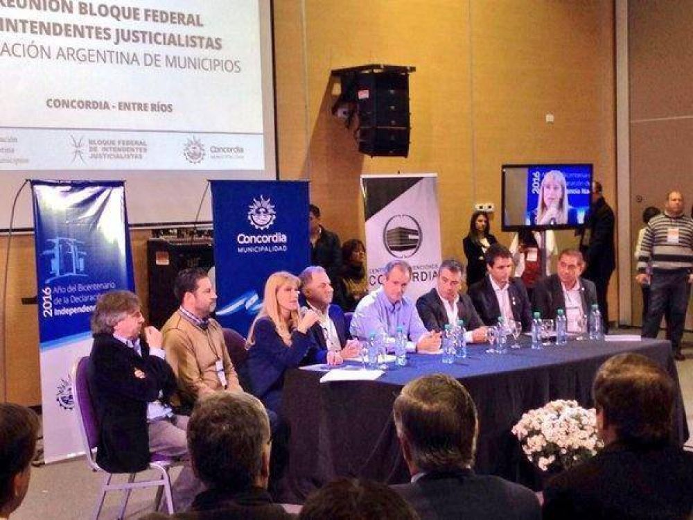 Se reuni� el Bloque Federal de Intendentes Justicialistas