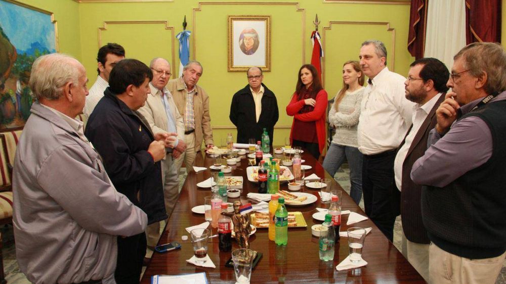 Passalacqua recibi� a integrantes del Frente Sindical Misiones