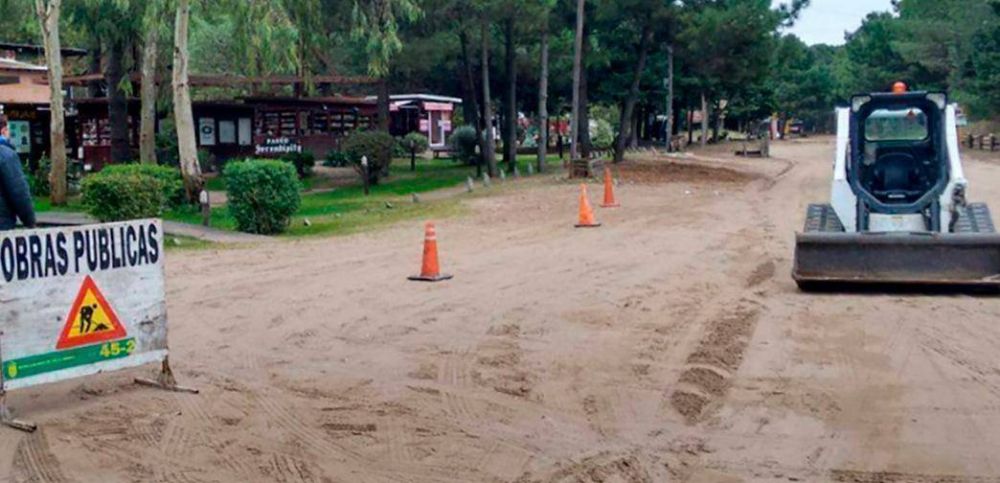 Sendas peatonales para Mar de las Pampas y Mar Azul