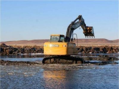 El Municipio realiz� obras en la toma de agua de El Tropez�n