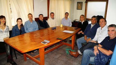 Caruso recibi� a la nueva Junta Promotora del PRO