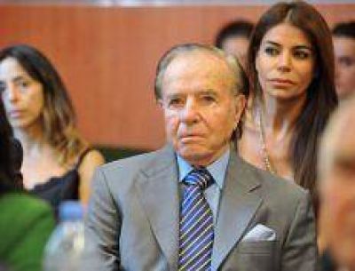 Menem declara por la muerte de su hijo
