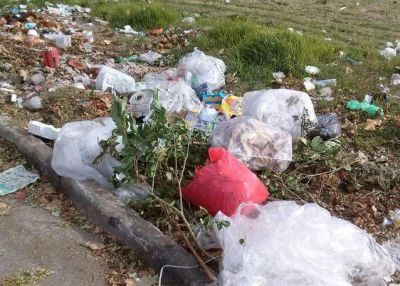 Vecinos preocupados por la formaci�n de un microbasural