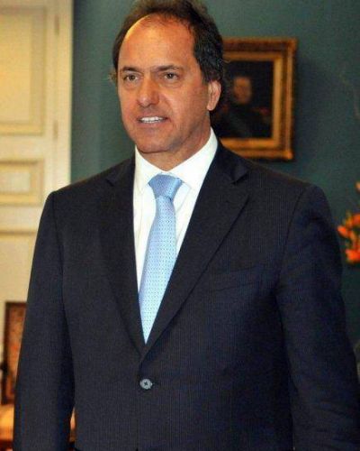 Daniel Scioli: 