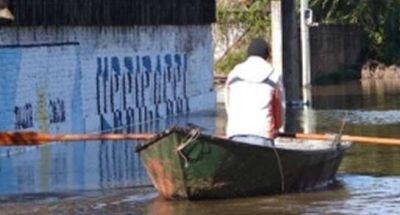 El r�o abandon� el nivel de alerta