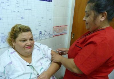 En la provincia ya fueron vacunadas contra la gripe unas 55.000 personas