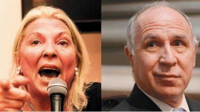 Carri� embisti� a Lorenzetti: es un �corrupto� y �va por la presidencia�