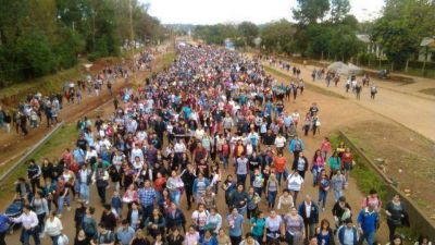 En la 54 peregrinaci�n a F�tima el obispo llam� a expresar nuestra fe y �abrir nuestro coraz�n�